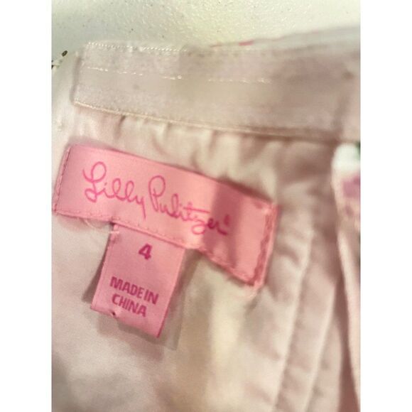 Lilly Pulitzer Bowen Patch Strapless Dress 4 Dress - Picture 6 of 6